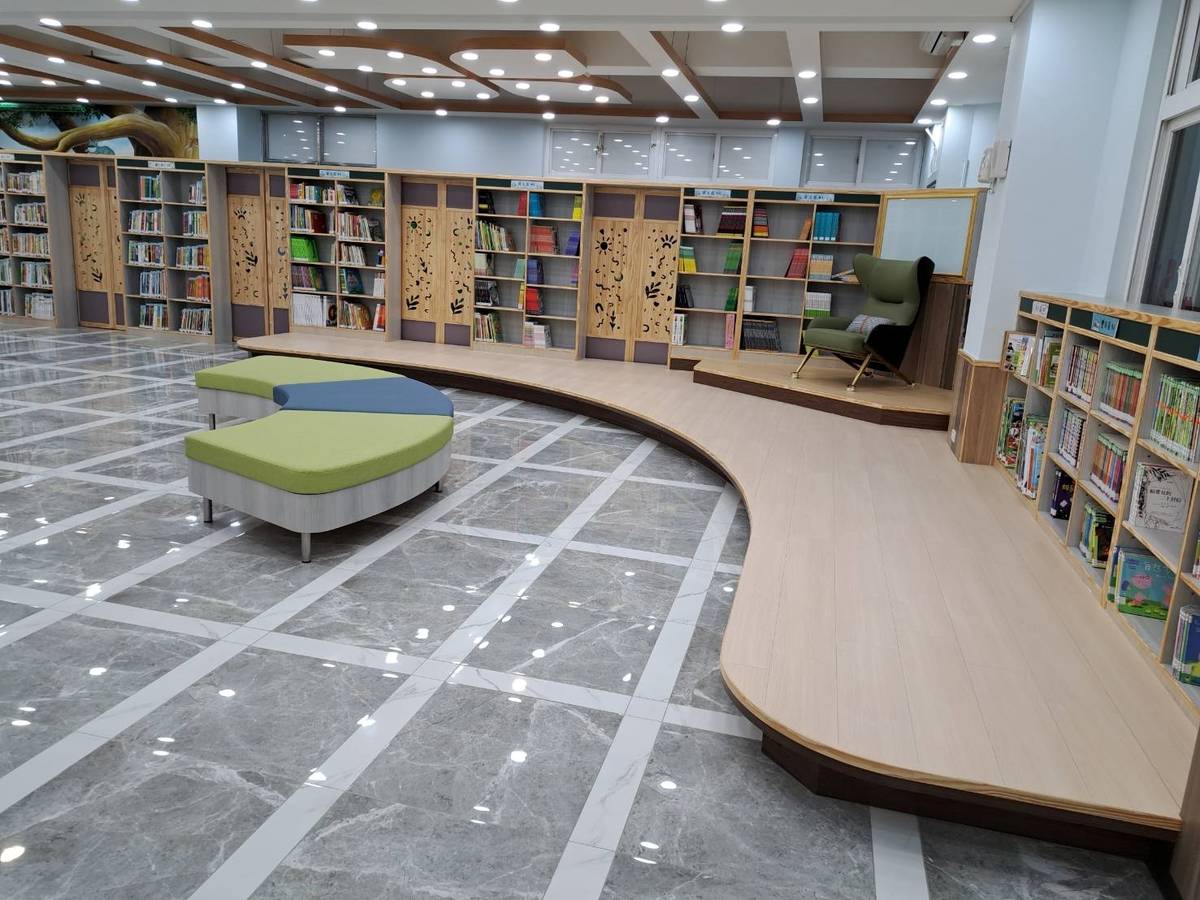 溫馨明亮的閱讀環境 豐富閱讀感受
