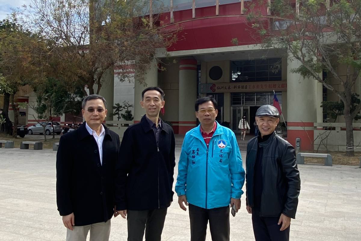 國父紀念館期望能與金門縣文化局有更多交流互動機會