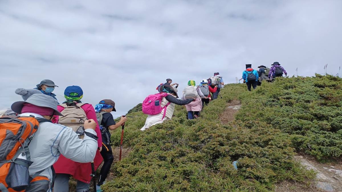 溪南國小山野教育登合歡山