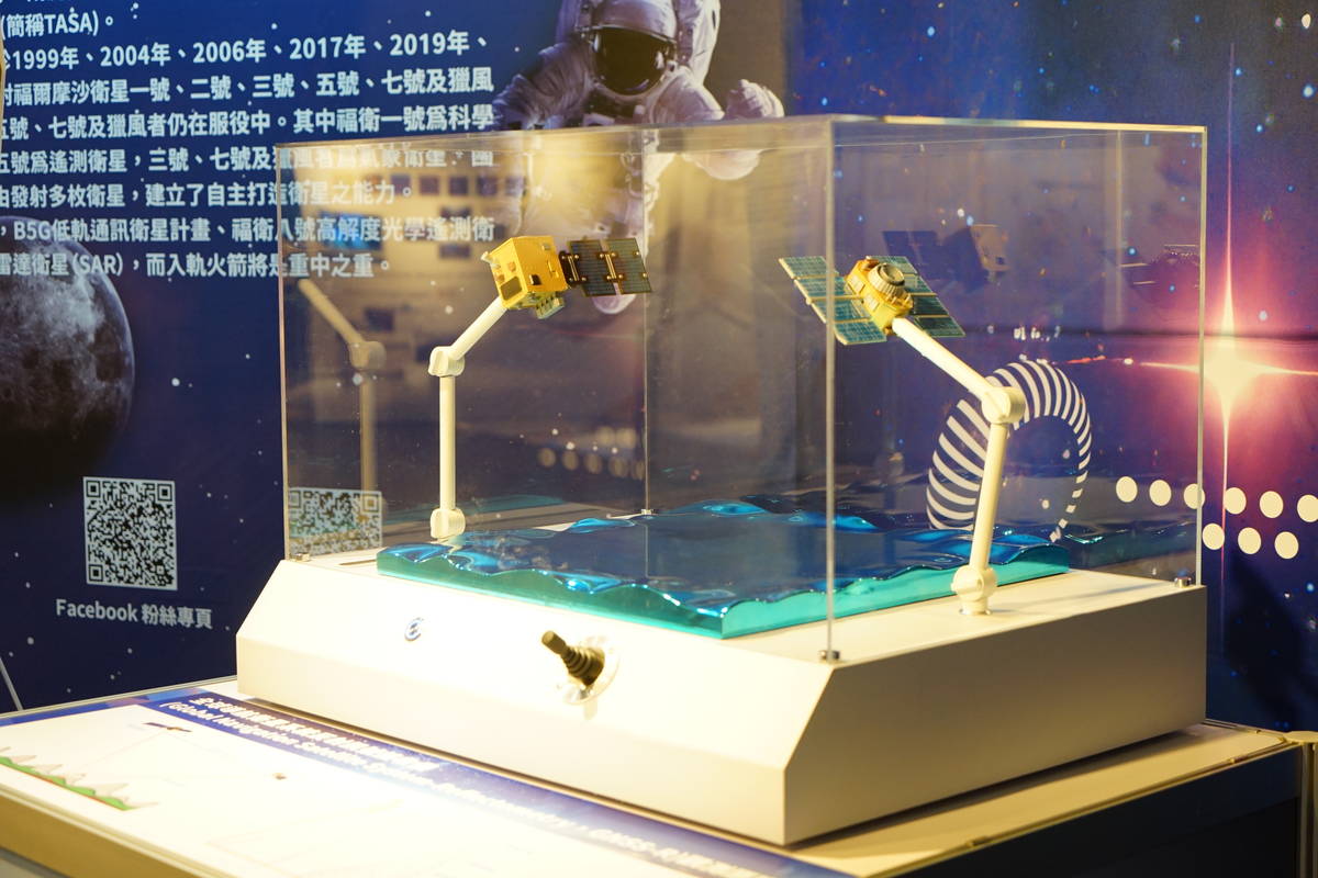 太空中心的獵風者衛星