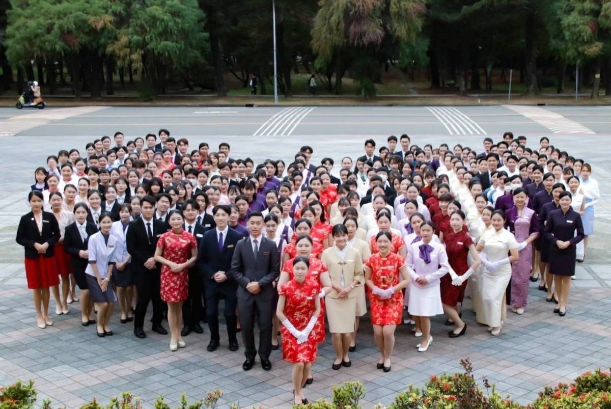 全台親善大使匯聚用「心」交流各校親善大使齊聚中興大學(照片國際禮賓親善協會提供)