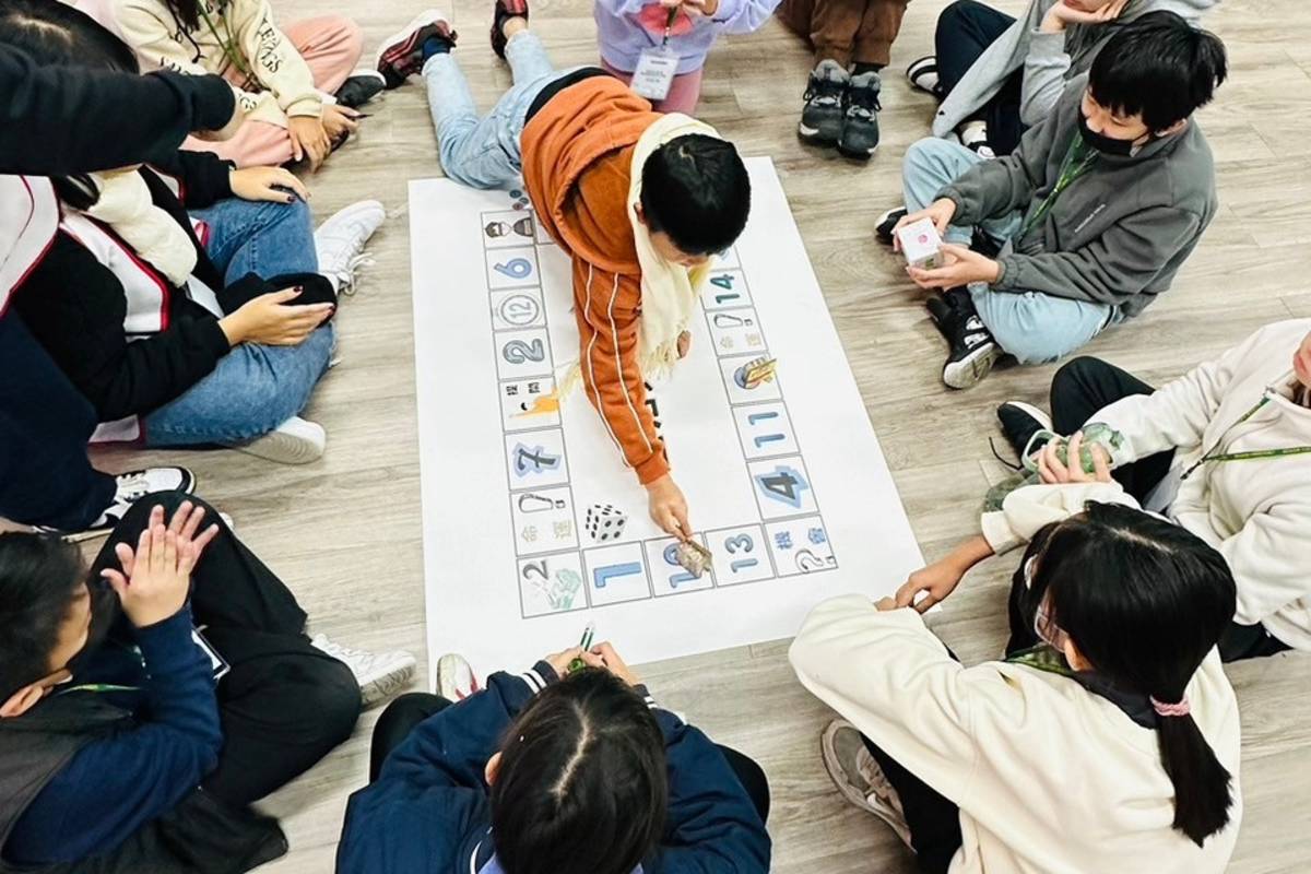 透過大富翁遊戲帶入食物營養概念
