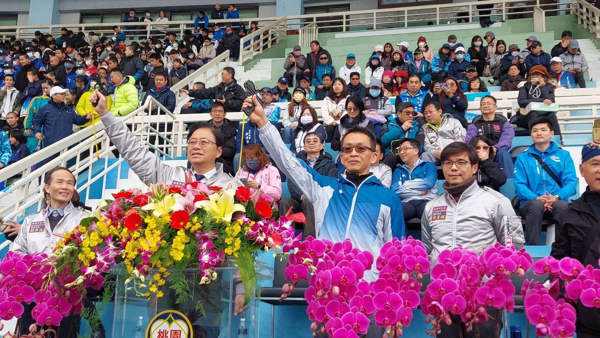 桃園市中小運田徑賽事於田徑場、游泳賽事於中原大學室內游泳池舉行