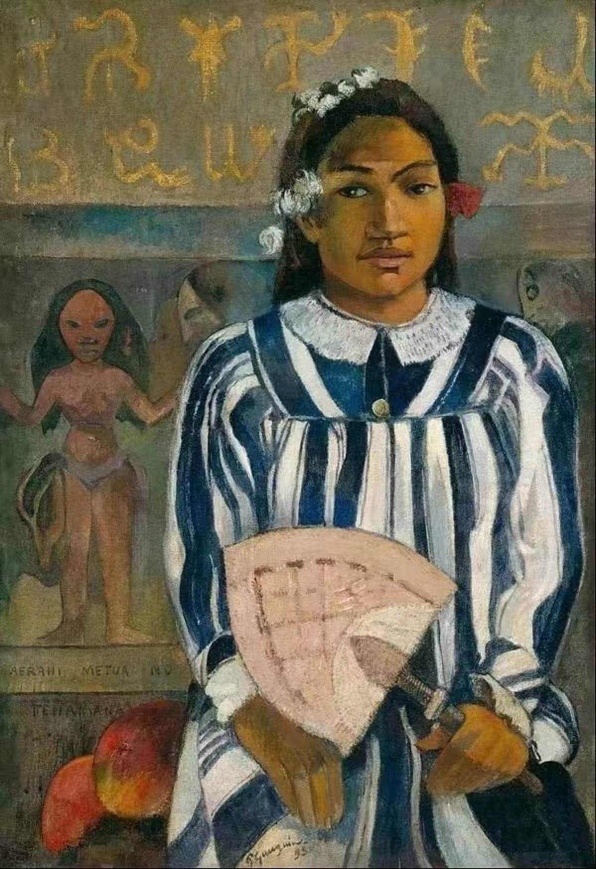 高更的妻子蒂乎拉 《大溪地少女》 1894
