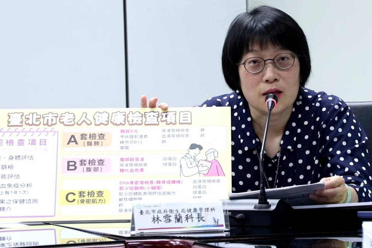 臺北市衛生局健康管理科林雪蘭科長表示，特殊族群長者可於2/22起優先取號