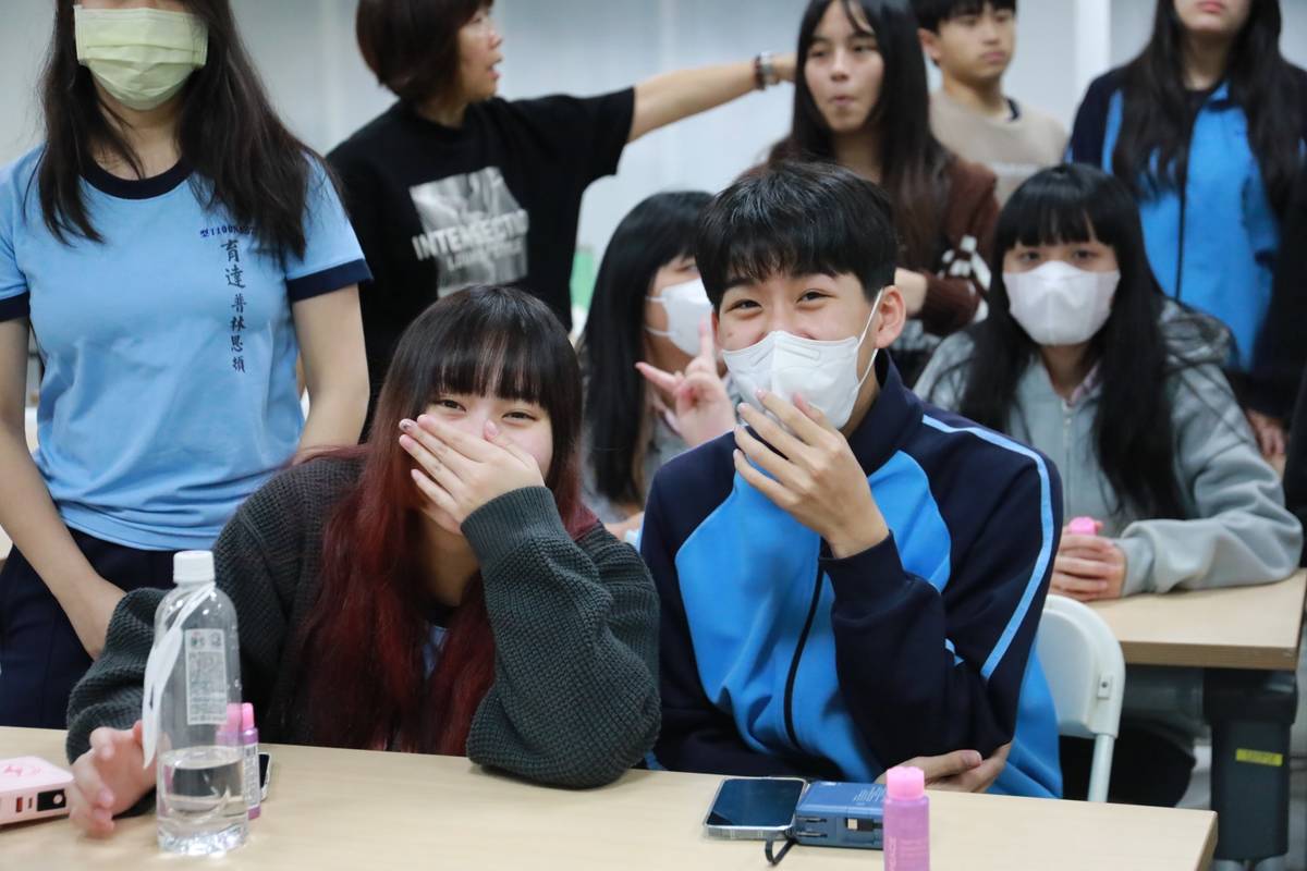 時尚造型科高三學生透過活動，對於未來職涯發展有更明確的方向