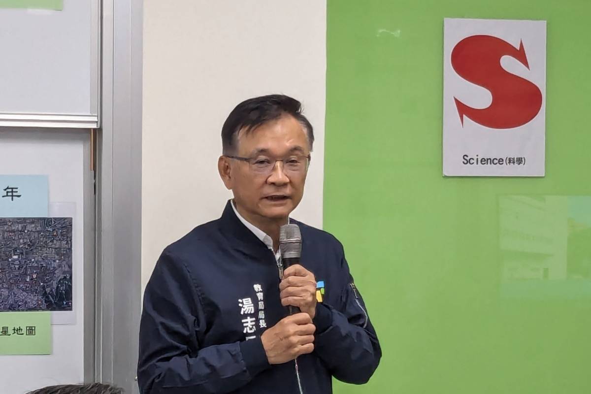 北市教育局湯志民局長表示，新世代學習空間讓學生上課不再是被動聽講


