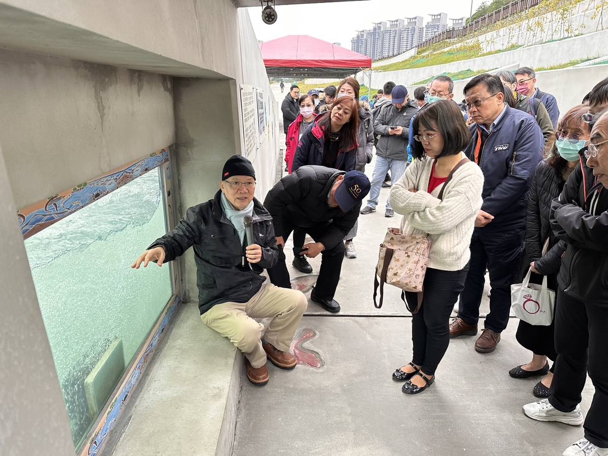 碧潭堰魚道設計團隊介紹設施