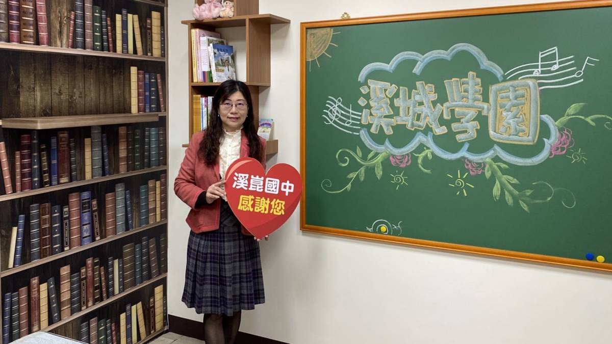 校長徐淑敏表示，創校33年以來，以藝文多元學習與藝術美感校園為該校藝術教育的特色。(記者蘇瑞雯拍攝)