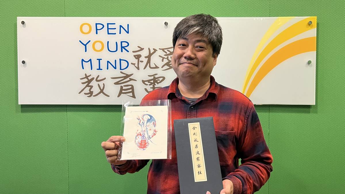 「樂田活版工房」主理人黃崇堂
