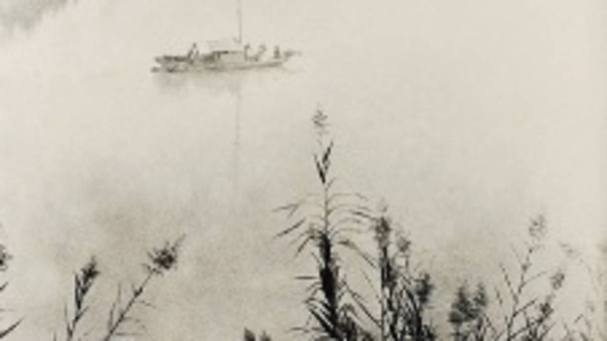 08郎靜山《蘆岸歸舟》.jpg
