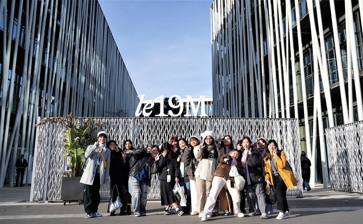 樟樹國際實中於CHANEL 「Le 19M」工坊見學團體照