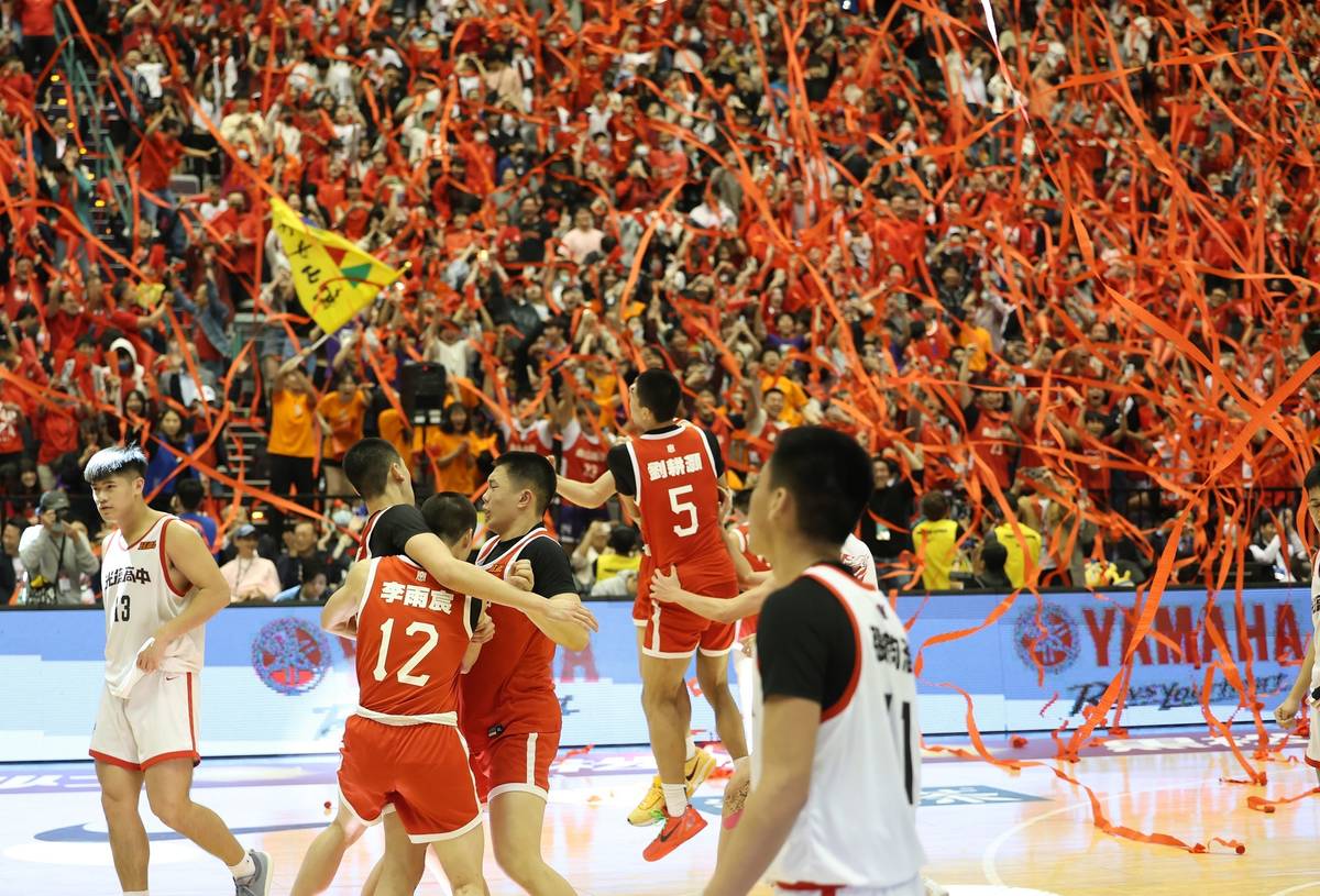 HBL高中籃球聯賽，南山高中奪冠(照片來源 HBL 高中籃球甲級聯賽) 