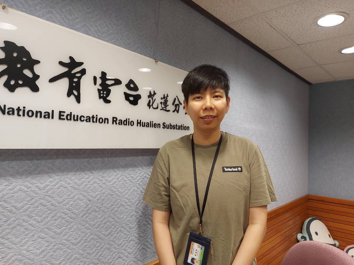 花蓮縣衛生局毒品危害防制中心資深個案管理員廖逸絢