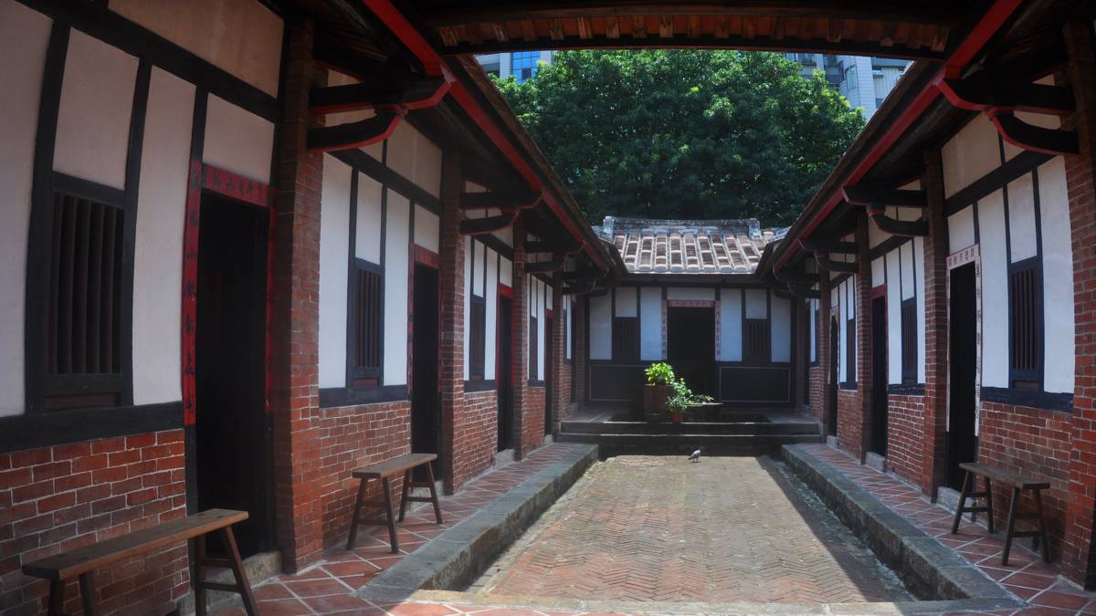 李宅一隅(蘆洲李宅提供)