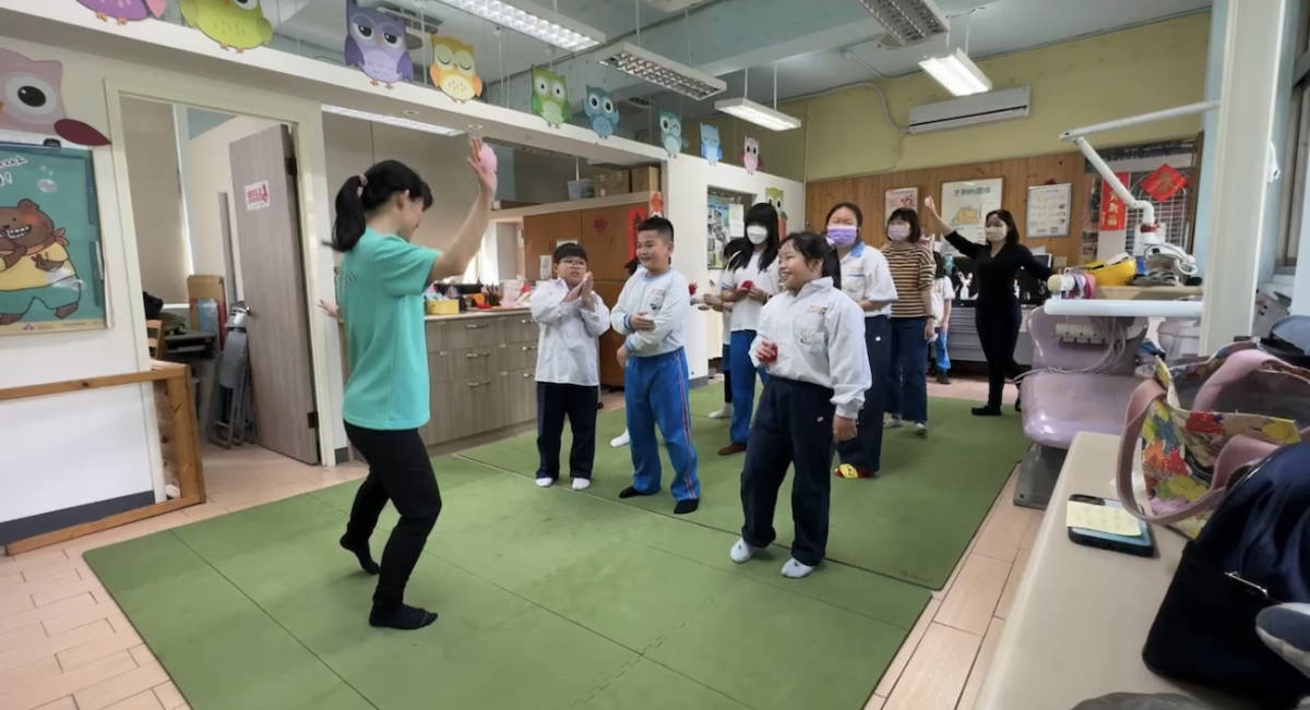 「111學年度校園健康主播競賽」-佳作-臺北市富安國民小學-學生運動跳健康操
