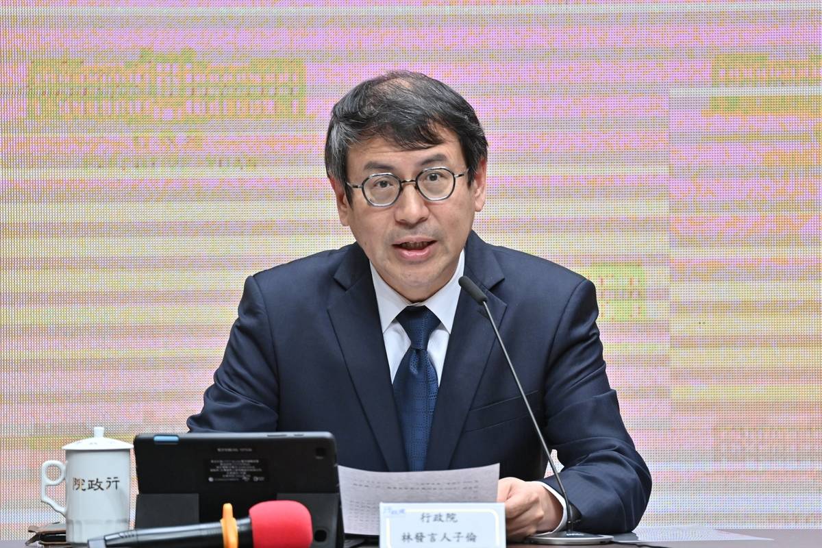 行政院發言人林子倫強調，政府對兒少性剝削零容忍。(行政院提供)