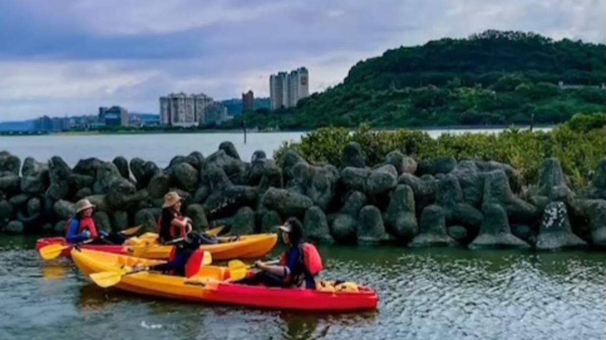 下水體驗獨木舟航行