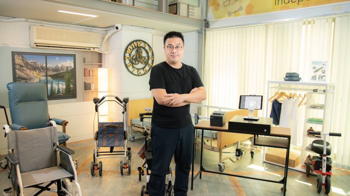 城中國際創辦人林姜志瑩 建置輔具申請及長照資訊平臺(拍攝：林野@迷野影像)