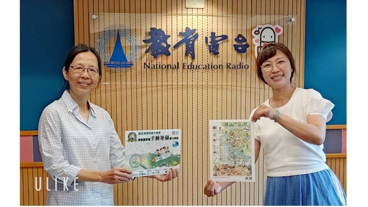 小風與沈淑敏老師合影