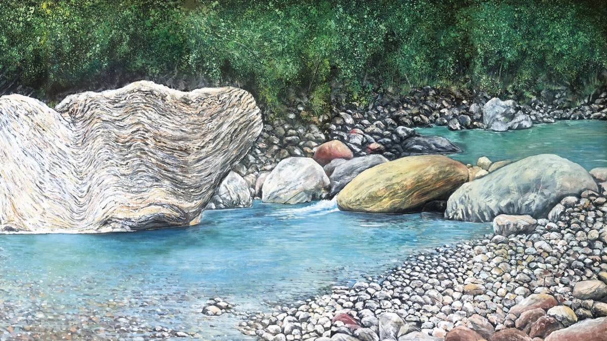 曾詩楷油畫回顧展作品1