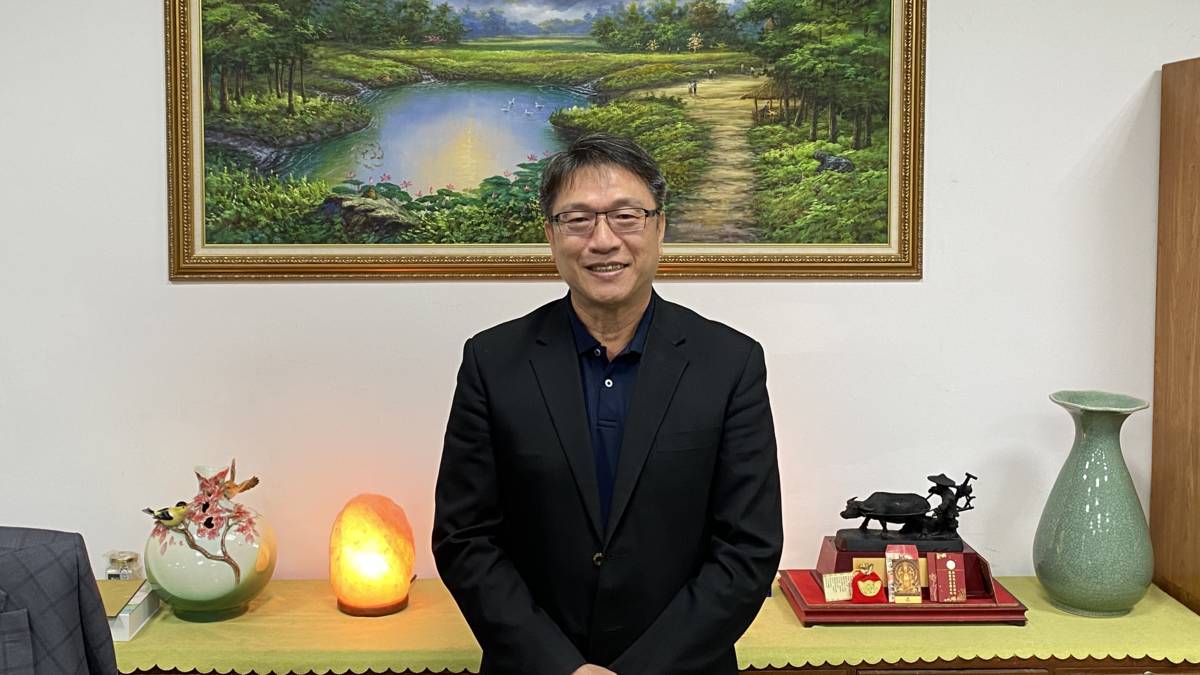 樹林高中校長曹永央表示，學校原民藝能班在多年來滾動修正之下，在經營模式、文化課程、師資等，都已經建立傳統與穩定性。(記者蘇瑞雯拍攝)