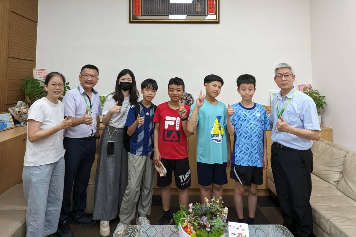 幸安國小參賽團隊獲得入選獎