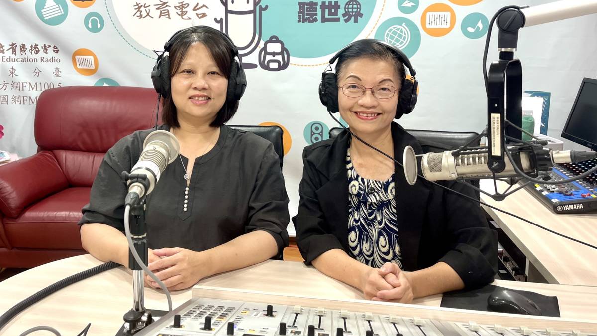 充滿熱情又有智慧的珮如老師（左），帶領大家勇敢往目標前進。
