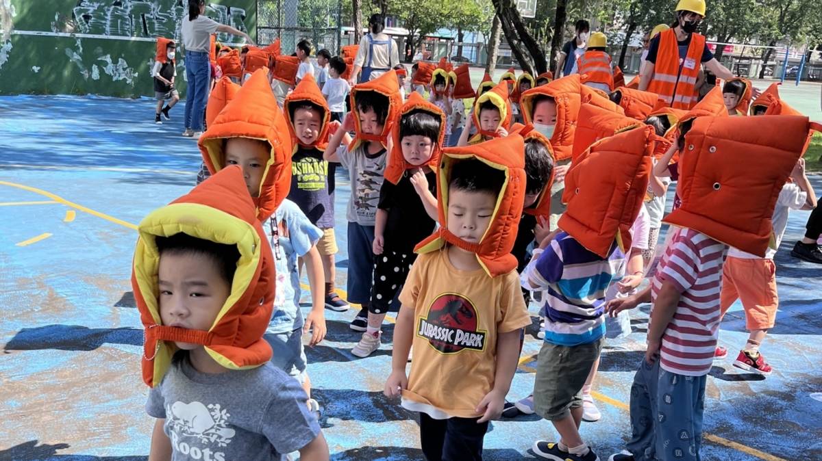 西中非營利幼兒園防災課程