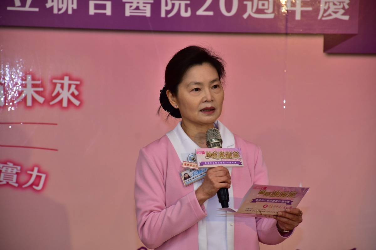 護理部吳孟嬪部主任表示，聯醫提升護理人員的薪資福利，留任優秀人才