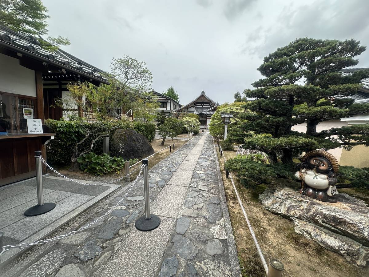 姚臻遊走京都嵐山天龍寺~美景一角