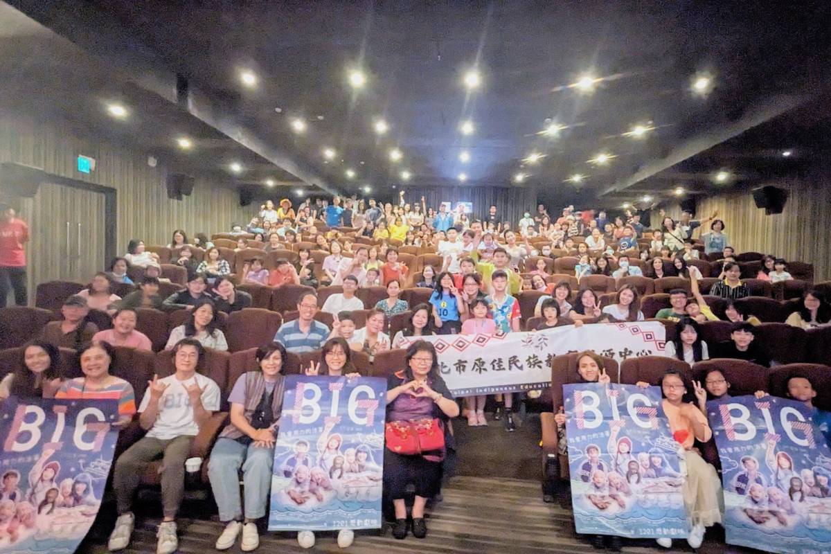 北市原教中心辦理《BIG》包場活動，透過電影探討生命教育及親子關係