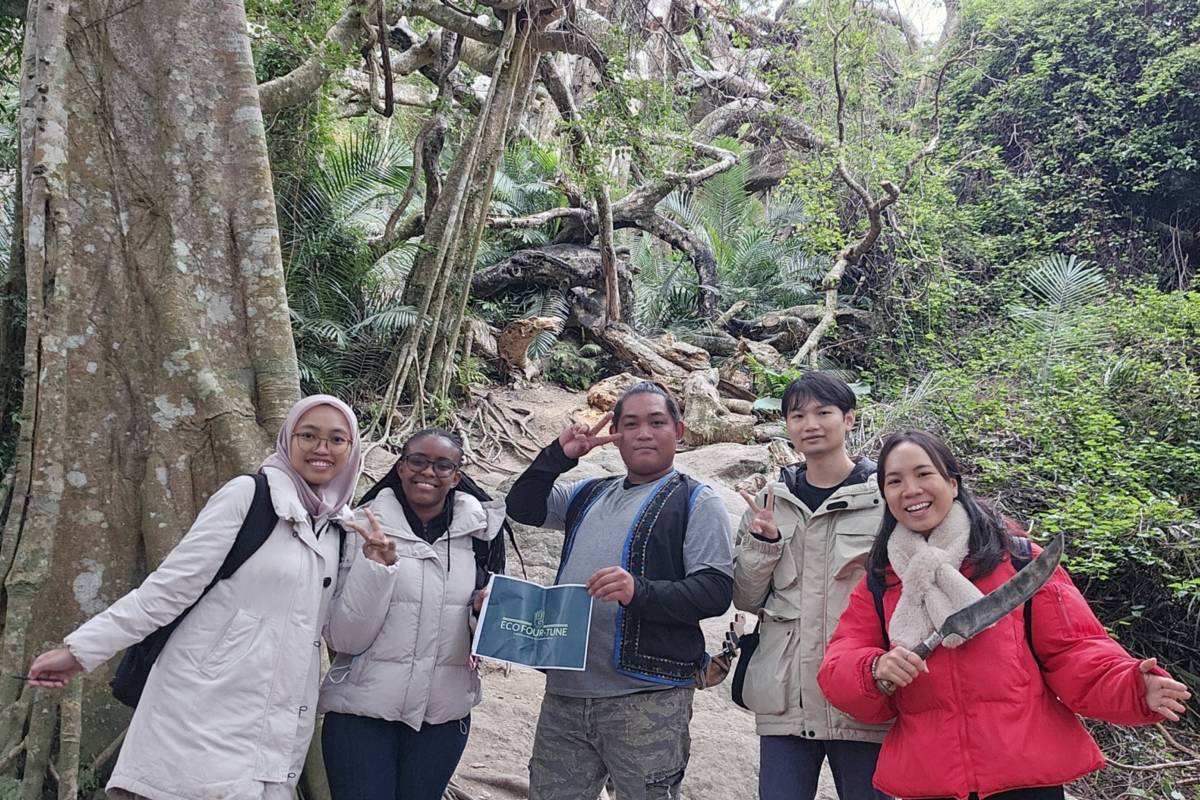 臺科大跨國學生團隊 規劃永續探索之旅認識臺灣。(臺科大提供)