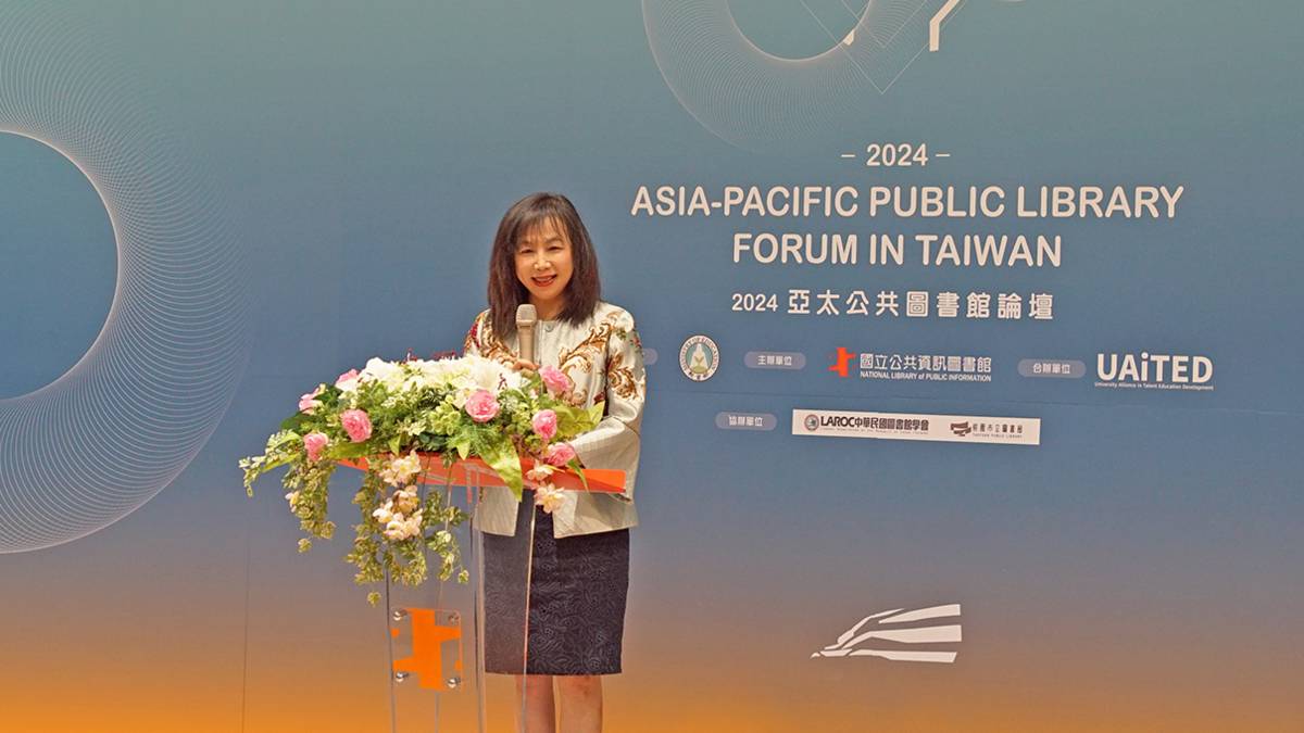 國資圖馬湘萍館長