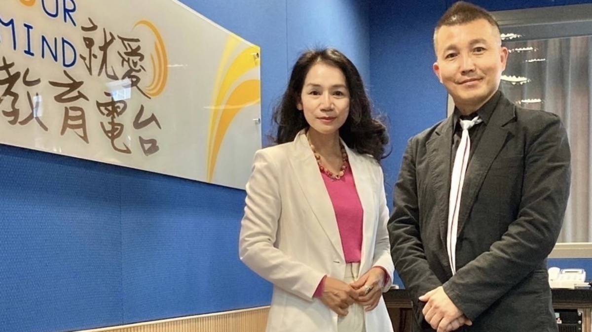 LING國際形象管理學院創辦人呂曉玲老師與常罡合影