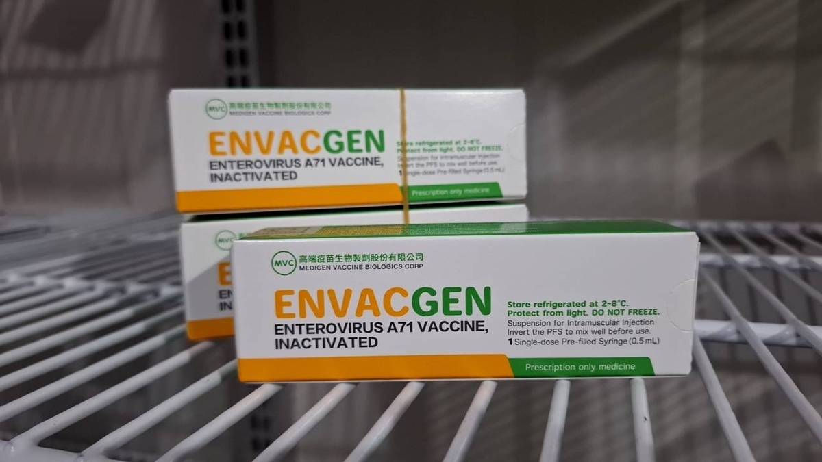 恩穩健腸病毒71型疫苗2劑接種間隔56天