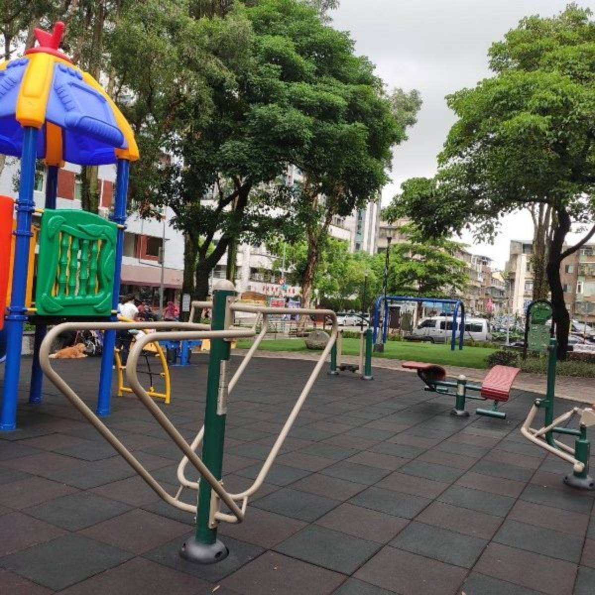 樟新公園新增健體設施