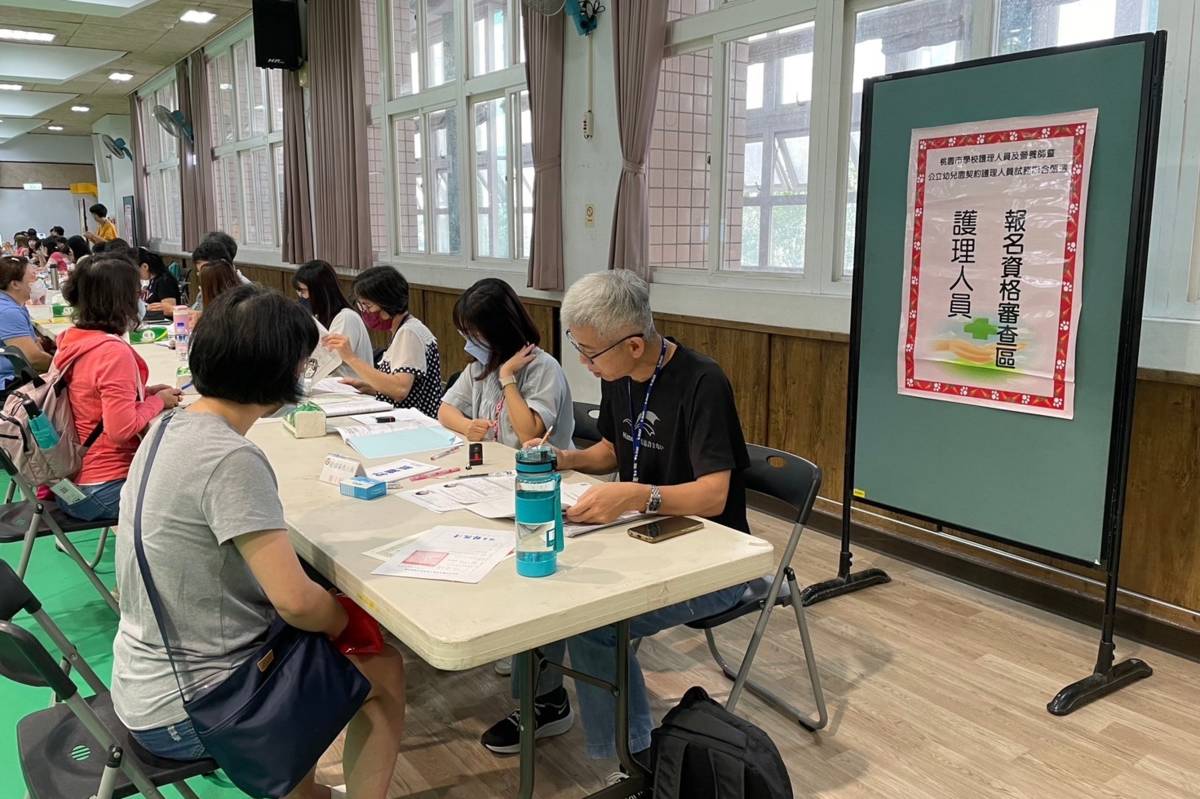 桃園市113年度公立校護及營養師聯合甄試7月登場，共有195人報考
