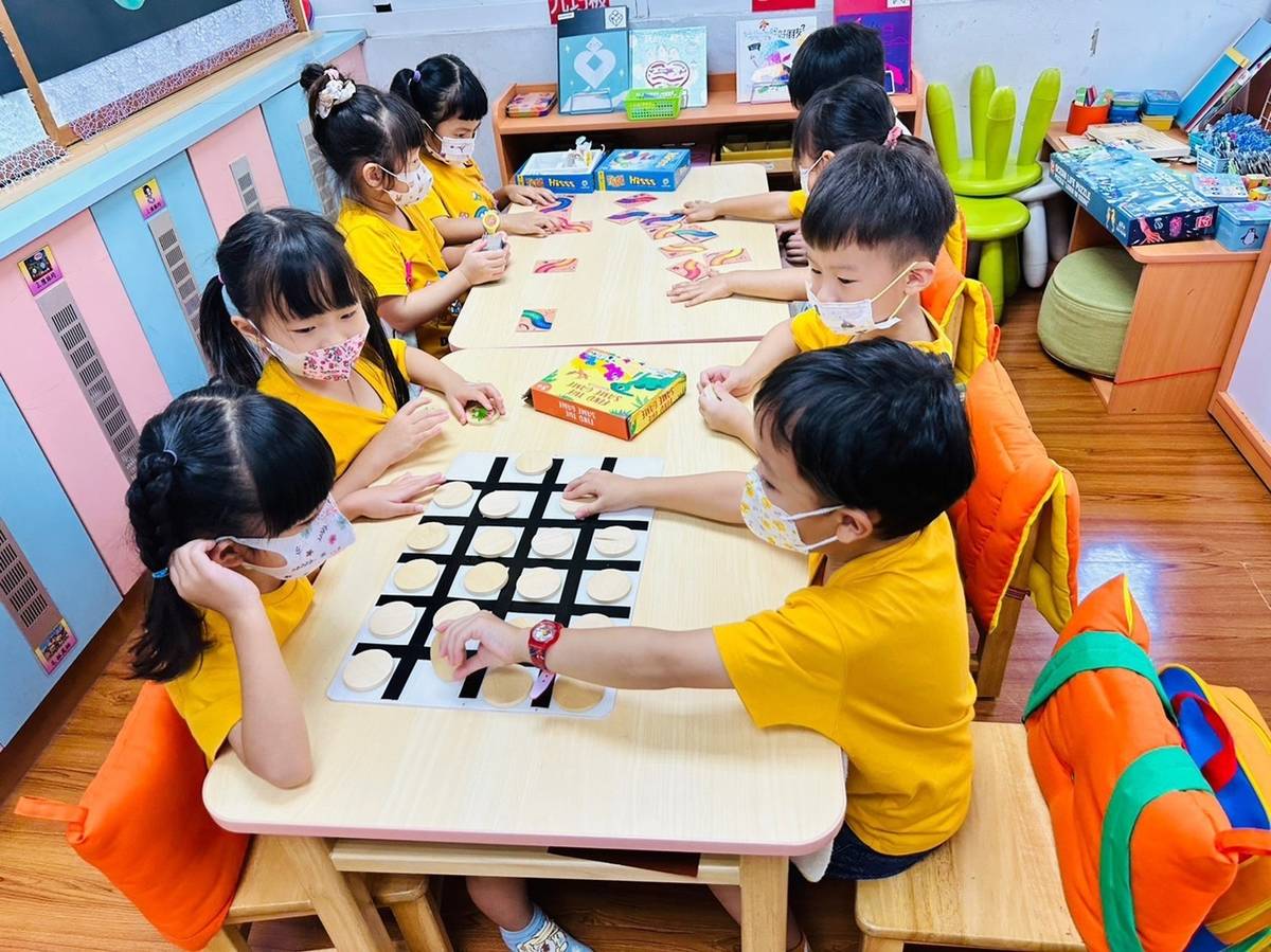 嘉義縣雙溪附幼桌遊活動，讓孩子從隨意玩到喜歡玩變成有意義的玩