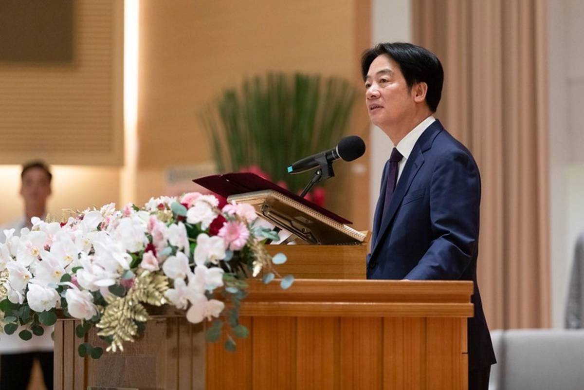 賴清德總統出席中央研究院第35次院士會議開幕式致詞(總統府提供)