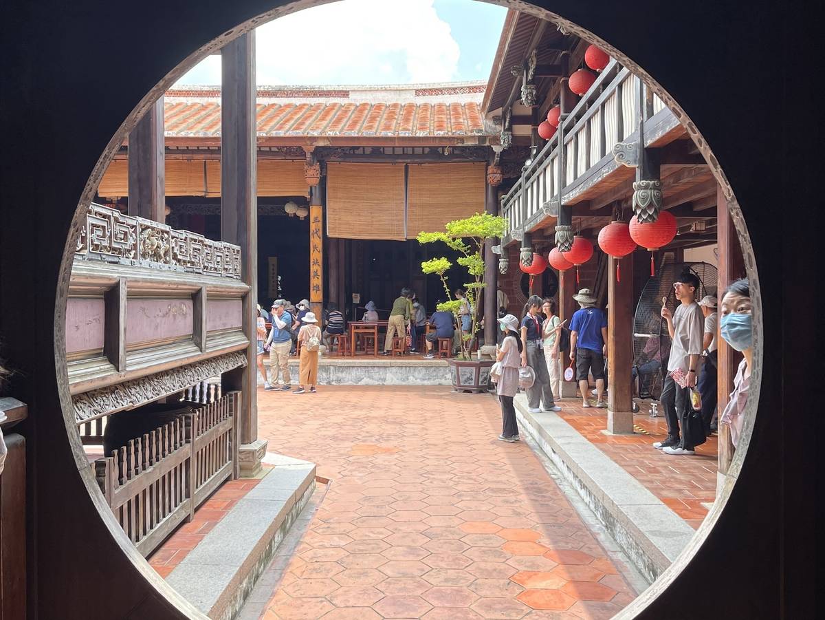 霧峰林家宮保第大花廳景象 (國館提供)