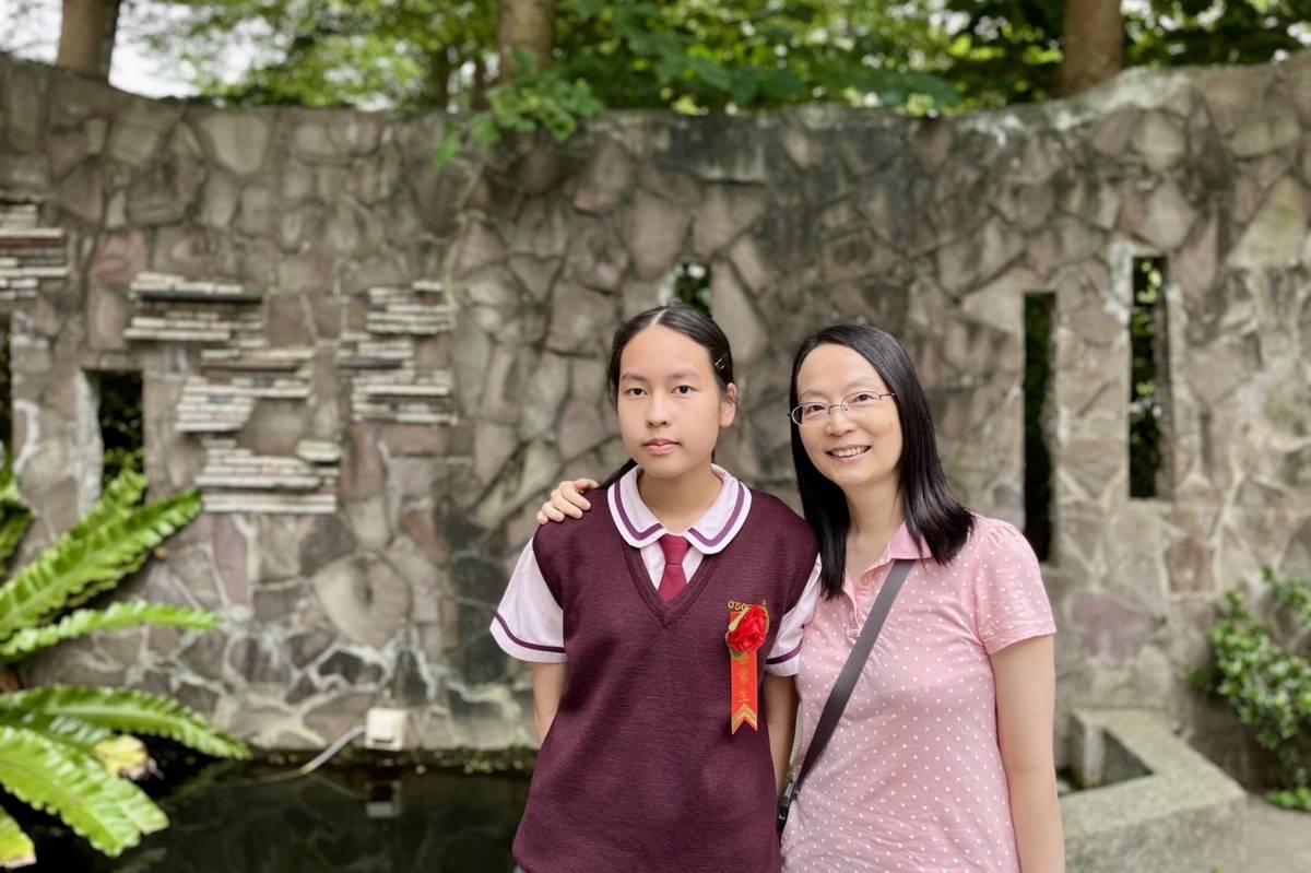 南山高中國中部周聿暄同學達第一志願錄取標準選擇就讀南山高中