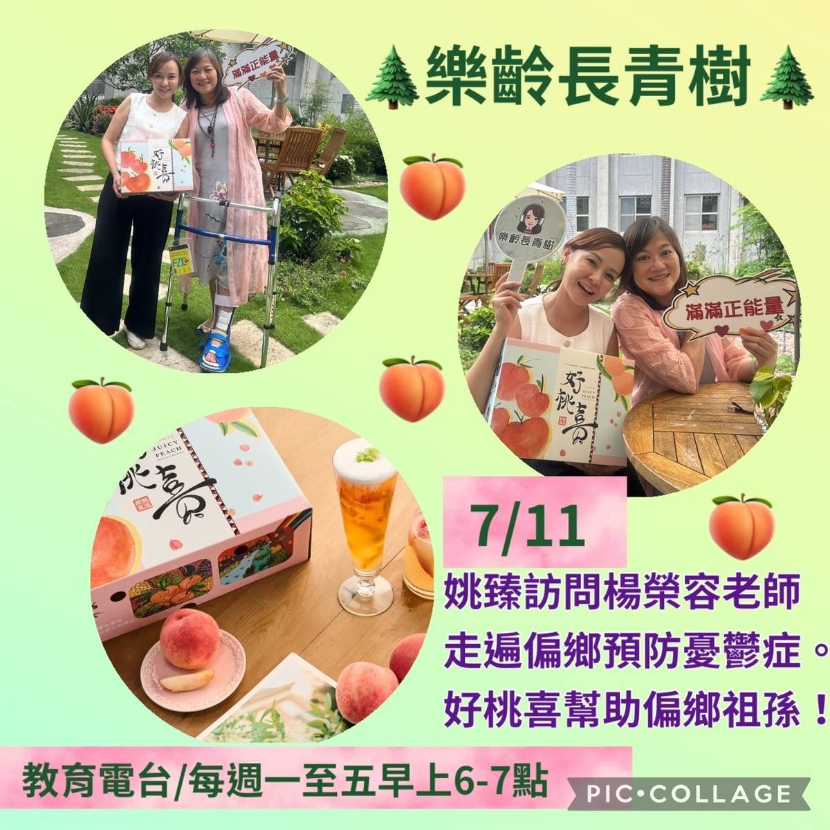 姚臻訪問楊榮容老師.偏鄉預防憂鬱症,好桃喜幫助長輩重拾自信