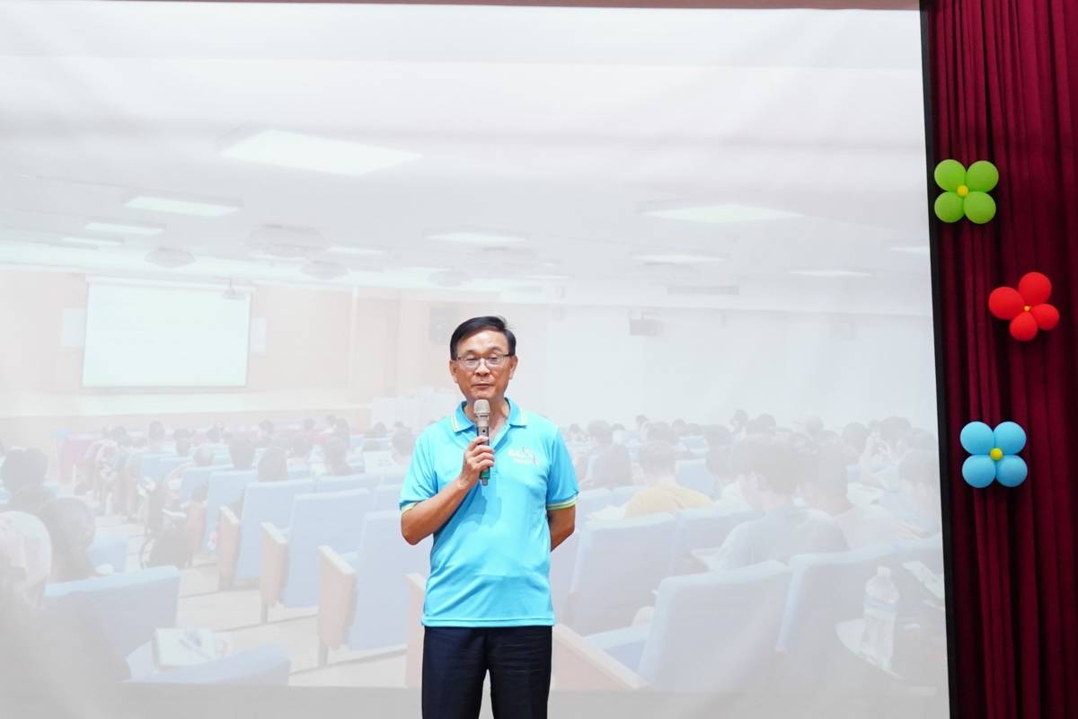 臺北市教育局湯志民局長勉勵參賽師生充分發揮實力，再創佳績