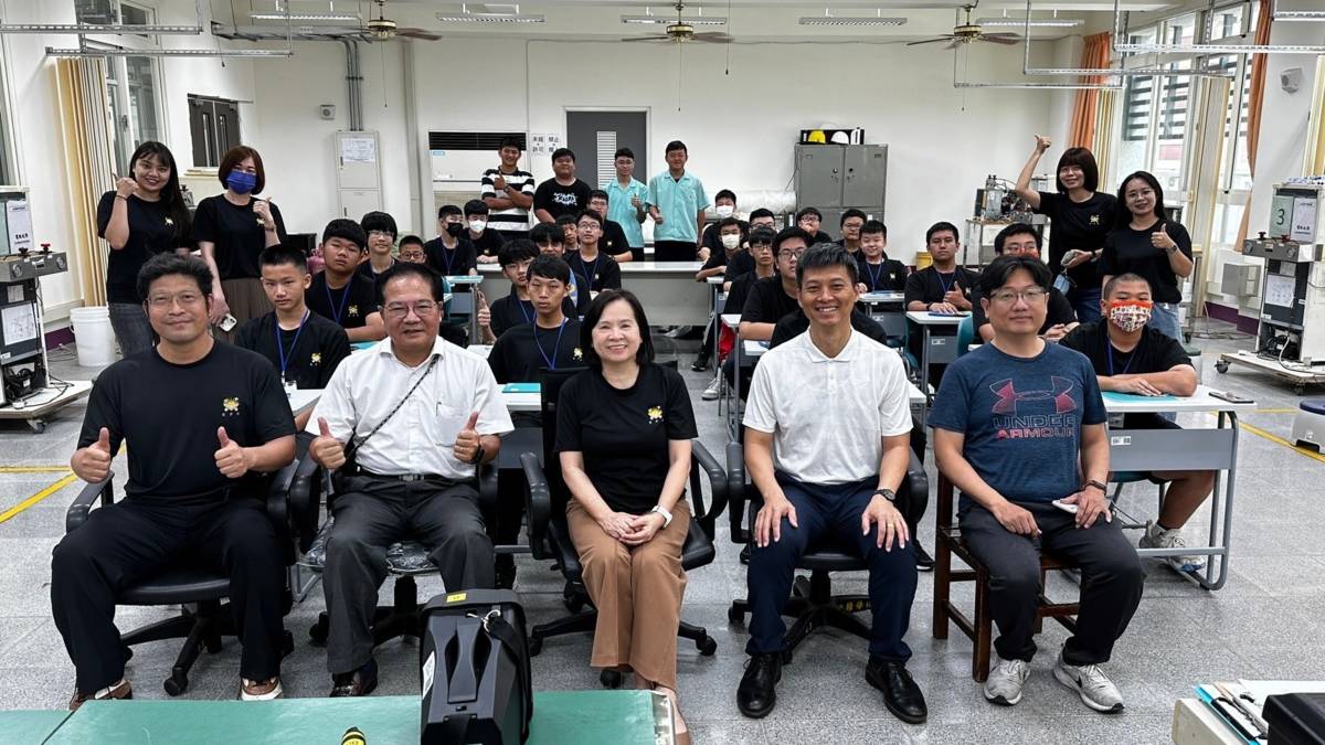 仰望基金會和台中高工特別合作舉辦暑期活動. 2024仰望技高一等水電人才培訓營隊