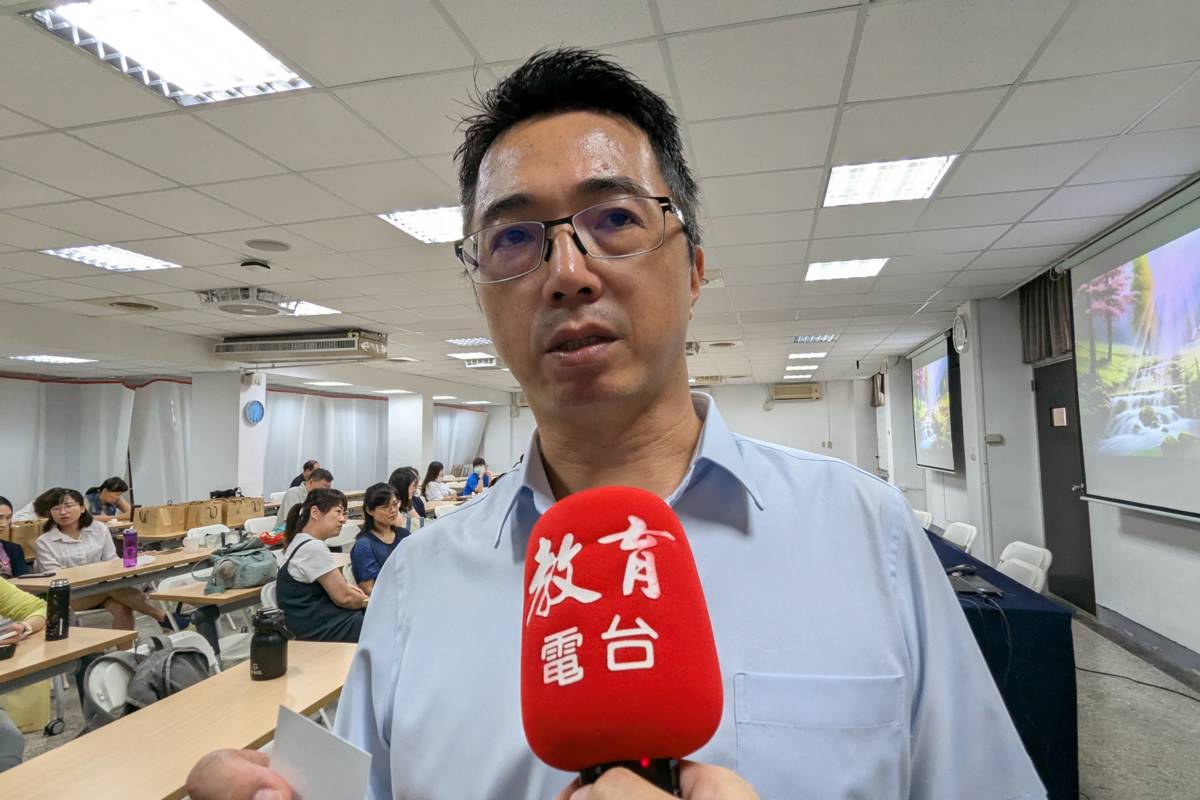新北市碧華國中校長林建成表示，老師先認識技職教育，有助於輔導學生升學

