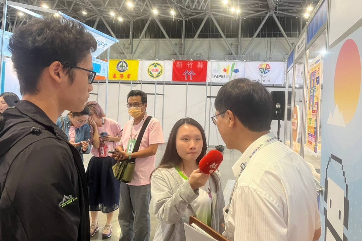 一堂新聞現場的實習課 永仁小記者科展的學習之旅