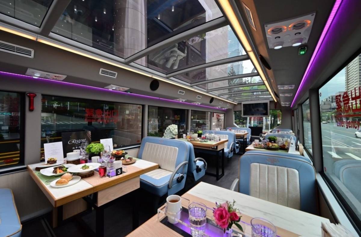 「臺北市雙層餐車」可享受美食搭配臺北美景