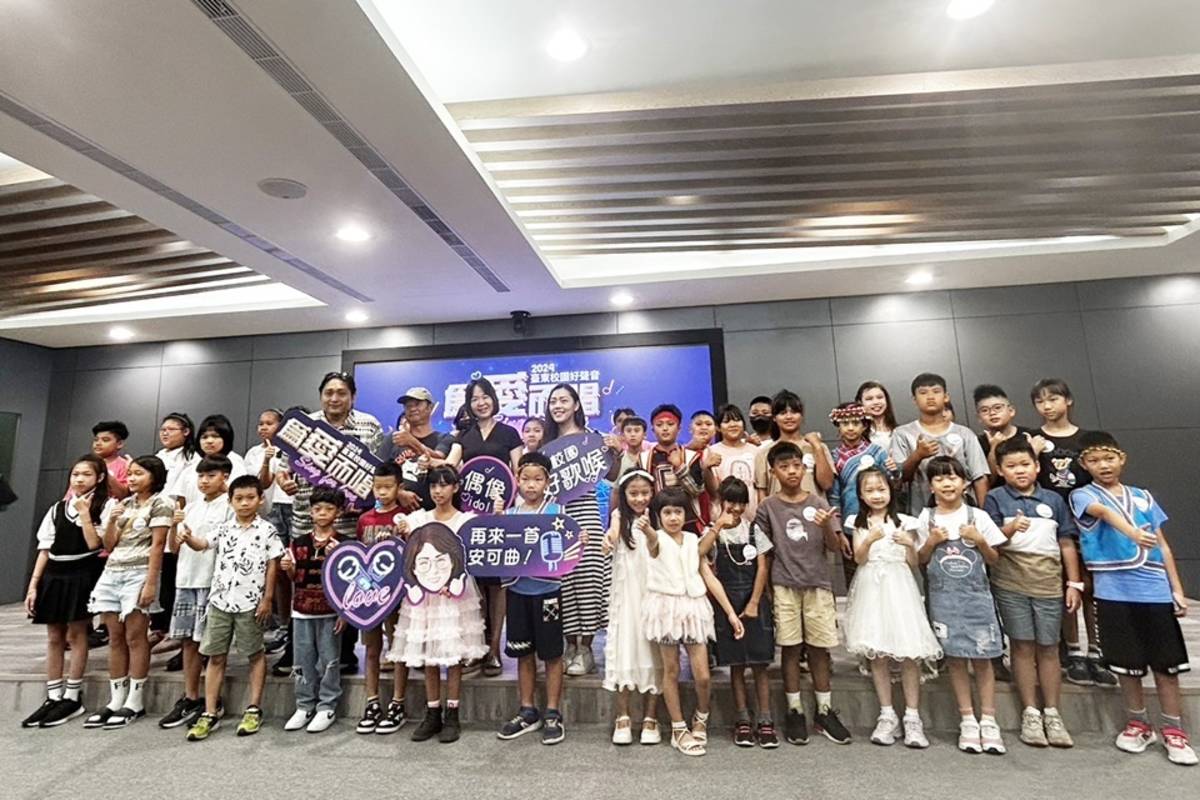 臺東縣教育處辦理首屆學生歌唱比賽，發掘校園好聲音。