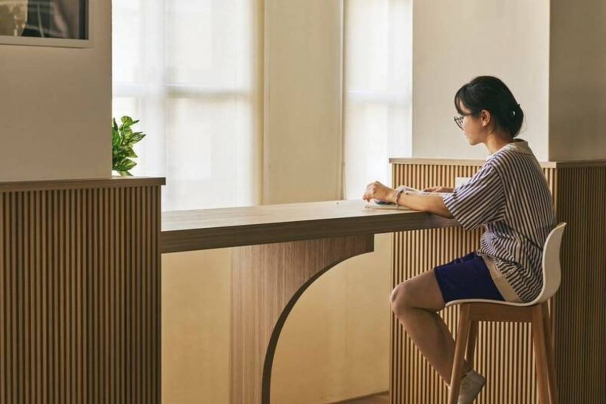 建國國中沐光書苑一偶